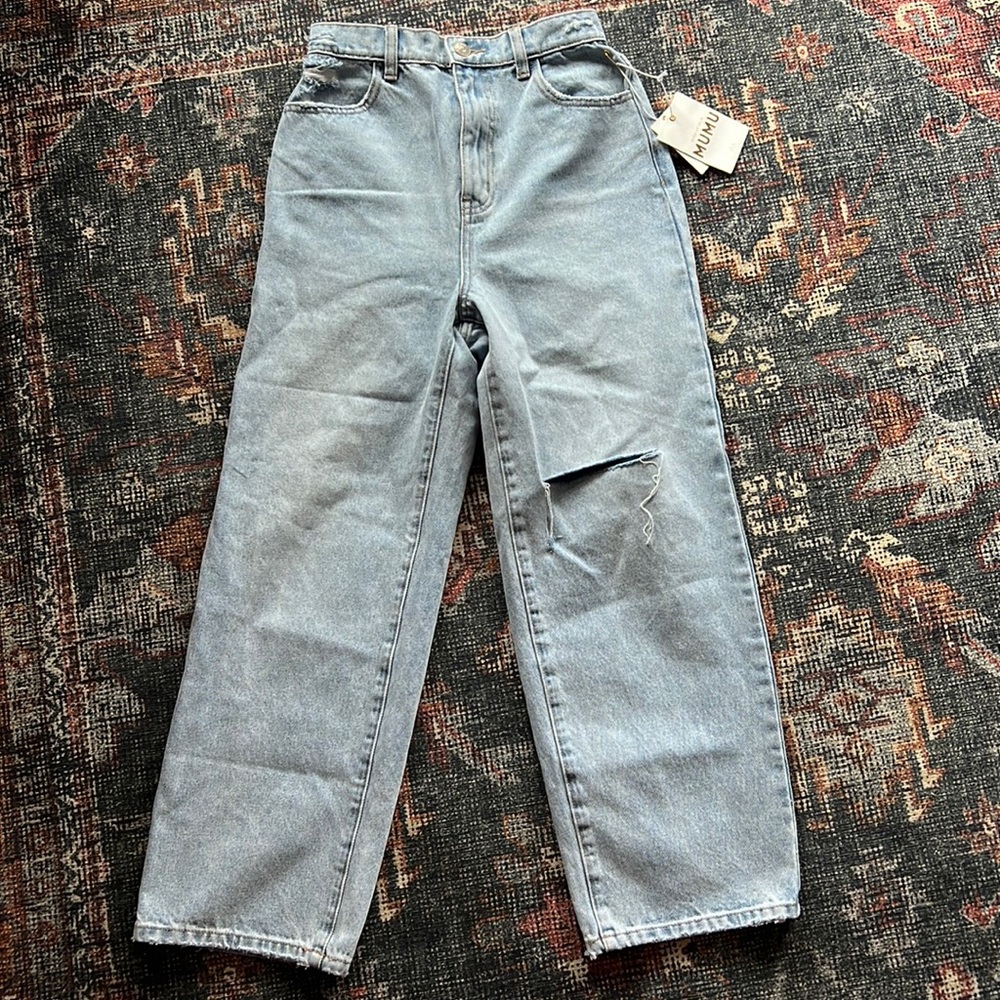 Show me your MUMU high waisted jeans